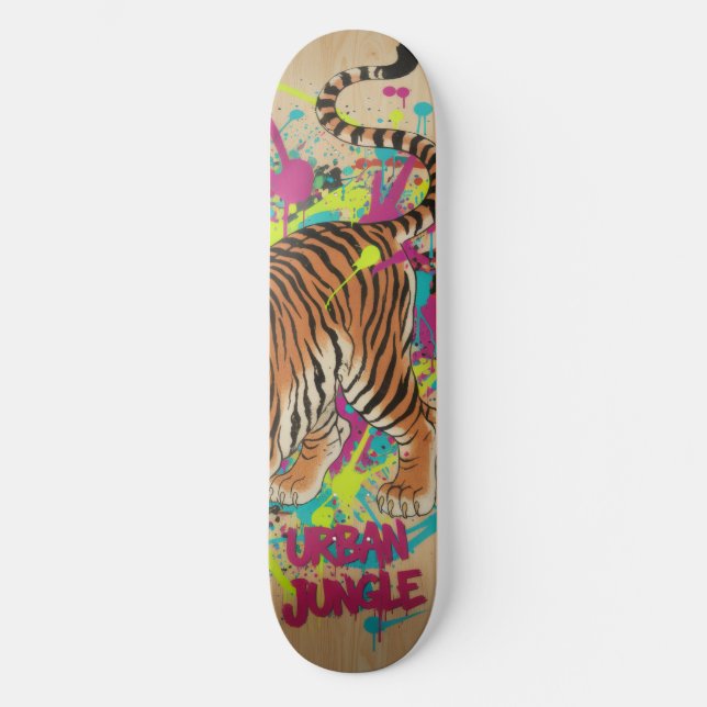 Japanese Manga Style Skateboard Art  | Part B (Framsida)