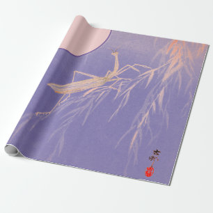 JAPANESE MANTIS AVSEENDE PAPPRA MÅNE PRESENTPAPPER