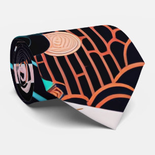 japanese necktie vintage retoro 【 浮 世 絵 パ ク ン シ bu slips