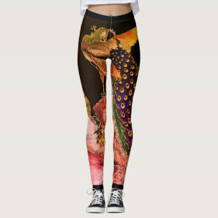 JAPANESE PEACOCK UTTRYCK LEGGINGS