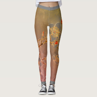 JAPANESE PLUM BLOMMARS Leggings