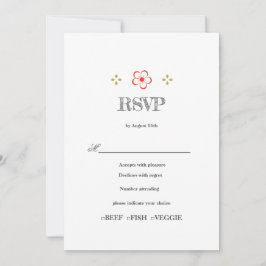  Japanese Plum Blossom Design Inbjudningar