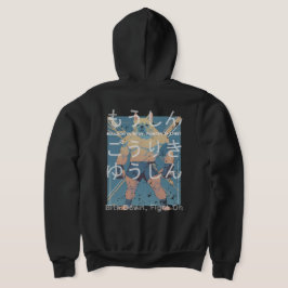 Japanese Retro Anime Bulldog MMA Mixed Martial Art T Shirt