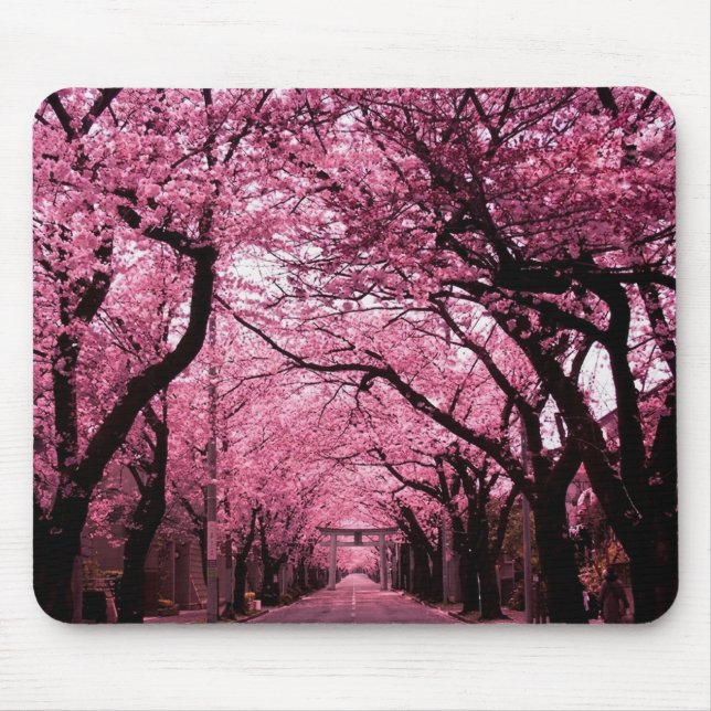 Japanese Sakura Spring Mouse Mat Musmatta (Framsidan)