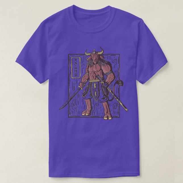 Japanese Samurai O  T Shirt (Design framsida)