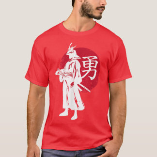 Japanese Samurai Retro Rising Sun Japan Calligraph T Shirt
