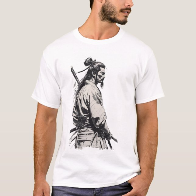 Japanese Samurai Warriors T-Shirt Collection1 (Framsida)