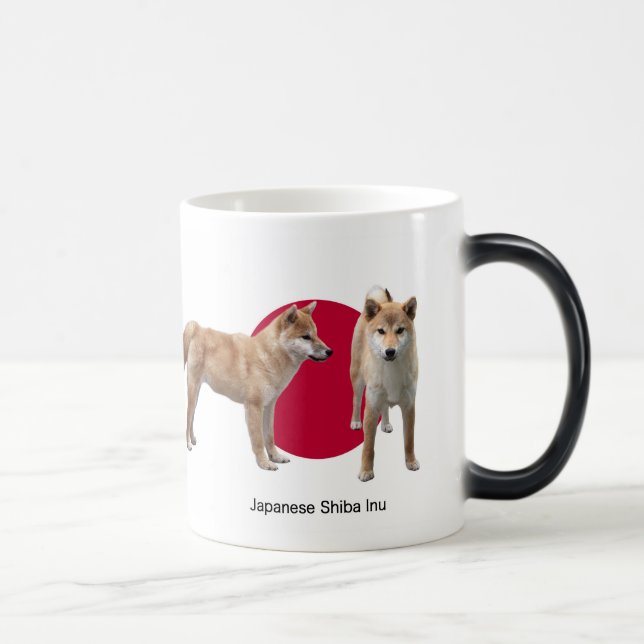 “Japanese Shiba Inu” Magisk Mugg (Höger)