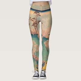 JAPANESE SKRIV ut Leggings