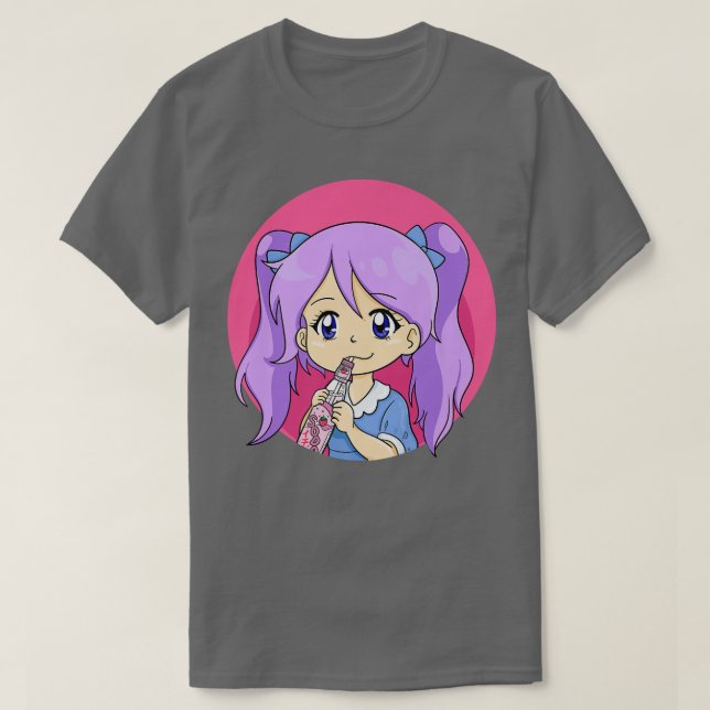Japanese Strawberry Blueberry Soda Japan  T Shirt (Design framsida)