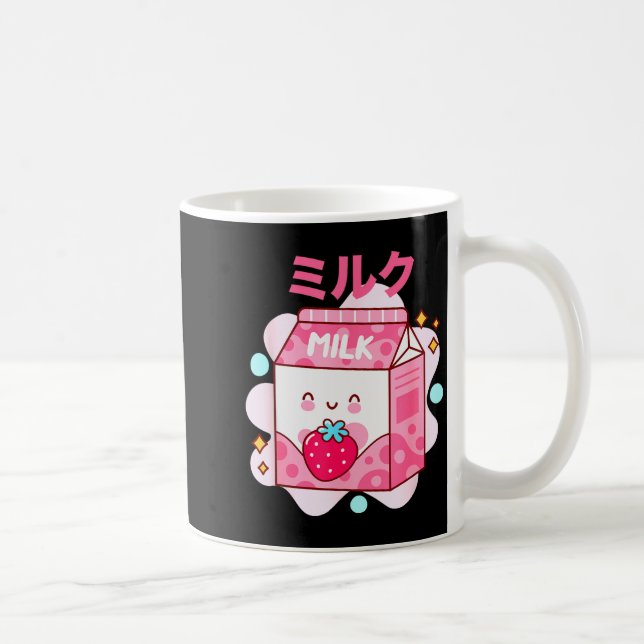 Japanese Strawberry Milk - Nk Strawberry Milk Shak Kaffemugg (Höger)