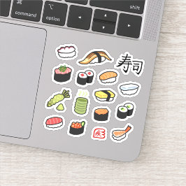 Japanese Sushi 🍣  Klistermärken