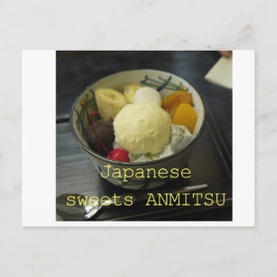 JAPANESE SWEETS ANMITSU VYKORT