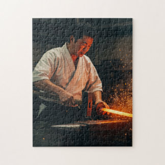 Japanese Swordsmith Spirit　魂を打ち込む刀鍛冶 Pussel