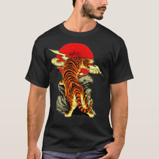 Japanese Tiger Tattoo Art Premium T Shirt