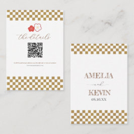 Japanese Touch Bridal Placeringskort