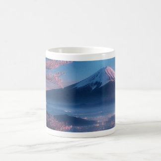 Japanese Traditional Fujiyama Sakura Kaffemugg