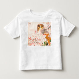 JAPANESE UGGLA SMÅBARN CUSTOM NAME T-Shirt