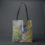 Japanese Waterfall Photography Nikko Japan Nature Tygkasse<br><div class="desc">Enjoy a special piece of Japan with this enchanting full wrap tote bag featuring authentic photography of Kegon Falls, Nikko Japan. The image captures the striking basalt walls as the water spills over the edge into the valley below. Ideal for waterfall aficionados and those who want to carry a unique...</div>