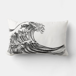 JAPANESE WAVE COTTON Dekorativ kudde