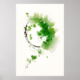 Japanese Zen Garden Poster