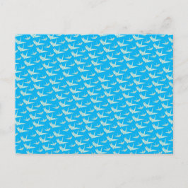 JapaneseOrigami Tsuru Cranes Vykort