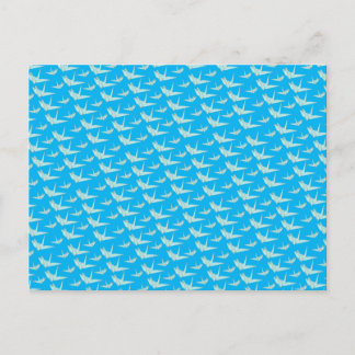 JapaneseOrigami Tsuru Cranes Vykort