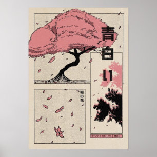 Japaness sakura poster