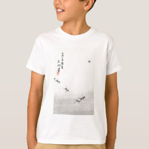 JAPANESSKRIFT AV ANTS FÖR BARN ANPASSAT NAMN T SHIRT