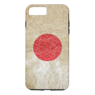 Japanflagga i Grunge