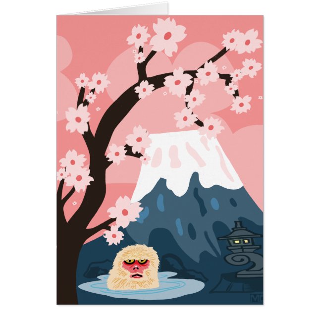 Japanism Hälsningskort (Framsidan)