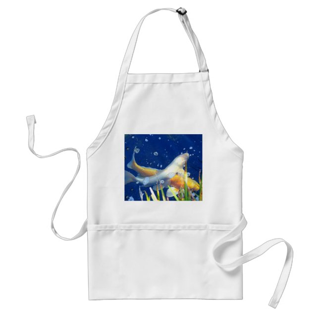 japankoi apron förkläde (Framsidan)