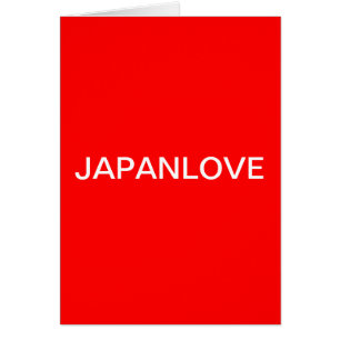 JAPANLOVE HÄLSNINGSKORT