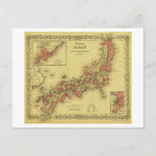 JapanPanoramisk kartaJapan Vykort