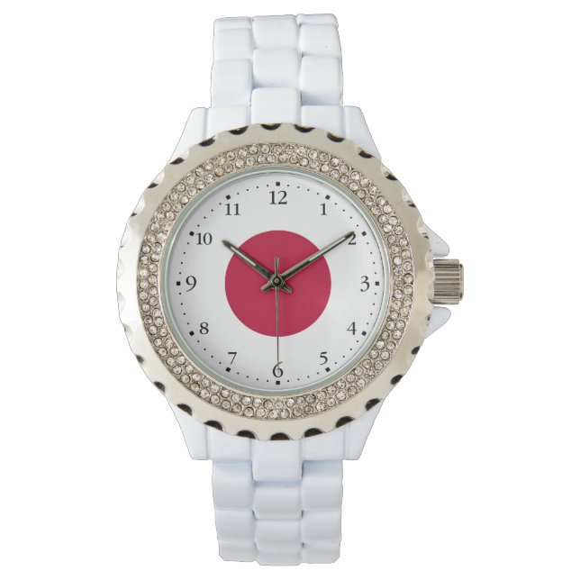 Japans flagga armbandsur (Framsida)