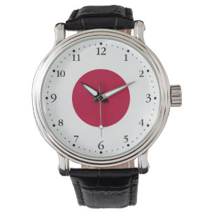 Japans flagga armbandsur