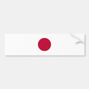 Japans flagga bildekal