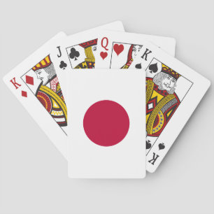 Japans flagga casinokort
