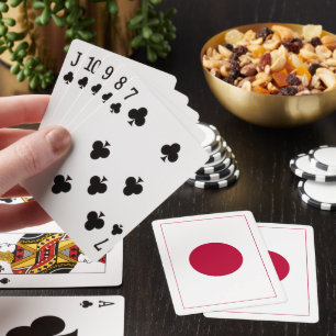Japans flagga: Hinomaru, Nisshōki, Den Uppgående R Casinokort