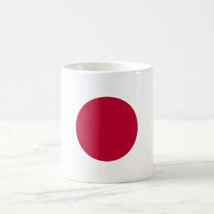 Japans flagga kaffemugg