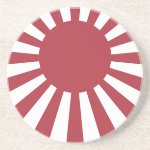 Japans flagga: Kejsarens uppgående sol Edo till an Underlägg
