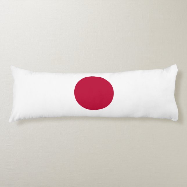 Japans flagga kroppskudde (Framsidan)