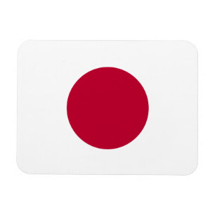 Japans flagga magnet