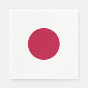 Japans flagga pappersservett