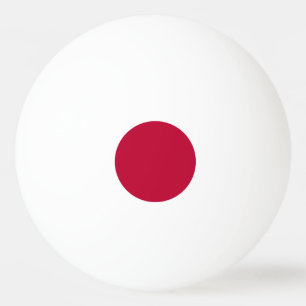 Japans flagga pingisboll