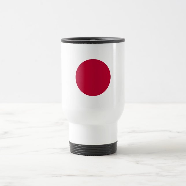 Japans flagga resemugg (Center)