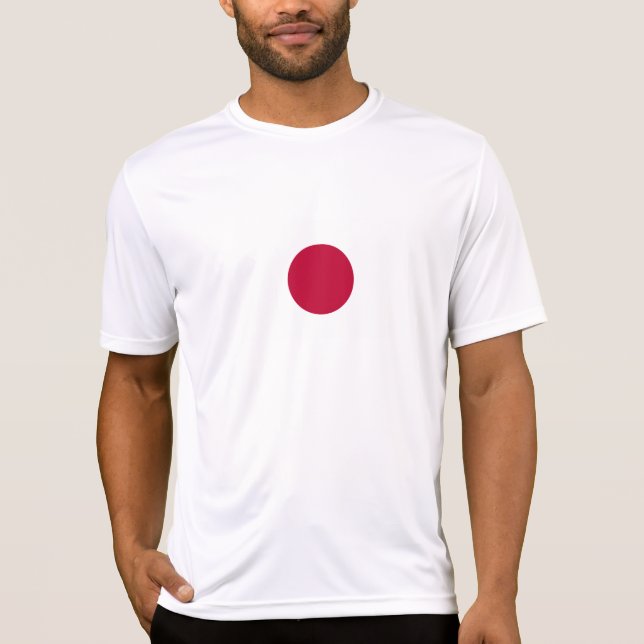 Japans flagga t shirt (Framsida)