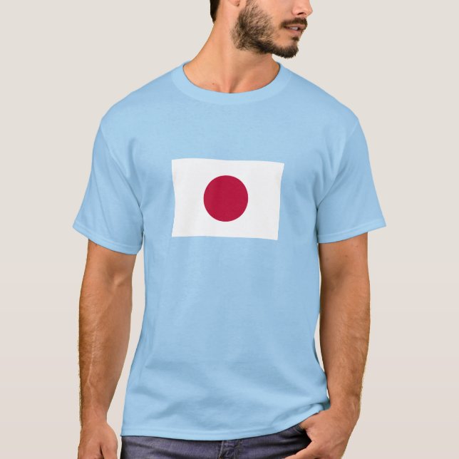 Japans flagga t shirt (Framsida)