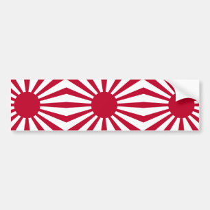 Japans kejsardöme Krig Flagga Bildekal