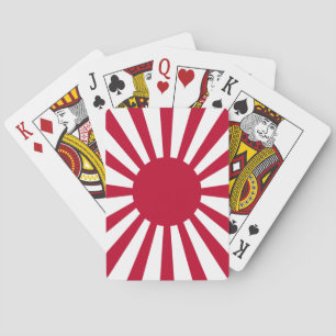 Japans kejsardöme Krig Flagga Casinokort